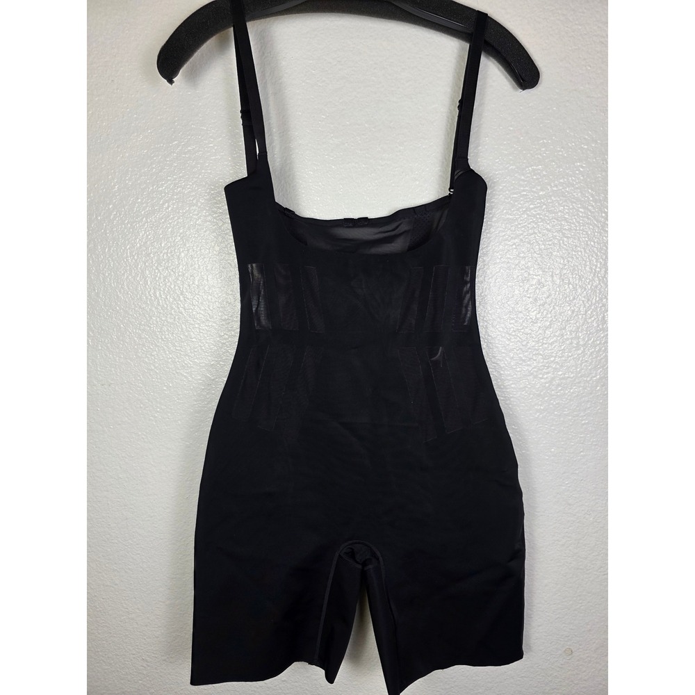 Commando Luxe Control Bodyshort CC410 Black High Compression Shapewear Small